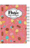 Music Sheet Notebook