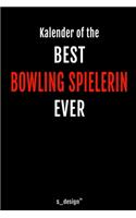 Kalender für Bowling Spieler / Bowling Spielerin