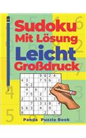 Sudoku Mit Lösung Leicht Großdruck: Denkspiele Für erwachsene - Logikspiele Für Erwachsene