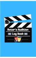 Actor's Audition Log Book