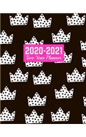 2020-2021 Two Year Planner: Neat January 1, 2020 to December 31, 2021 - Weekly & Monthly View Planner, Organizer & Diary - Art Cover 00023187