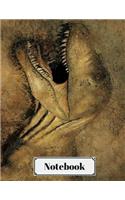 Notebook: Dinosaur Journal: 8.5 x 11 Best 100 Page College Ruled Composition Planner for School: Doodles, Drawings, Writing, Learning and Diary Note Paper Pad