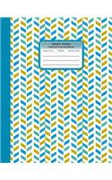 Graph Paper Composition Notebook