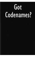 Got Codenames?