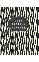 2019 Planner Monthly: 12 Month January 2019 to December 2019 for to Do List Calendar Schedule Organizer and Soclal Media Passwords and Journal Notebook with Inspirational Quotes