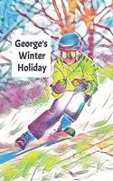George's Winter Holiday: Child's Personalized Travel Activity Book for Colouring, Writing and Drawing