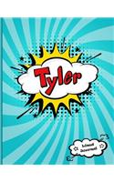 Tyler: Personalized Lined Journal for Kids
