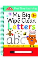 First Time Learning Wipe Clean-Letters