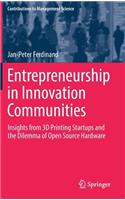 Entrepreneurship in Innovation Communities