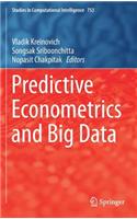 Predictive Econometrics and Big Data