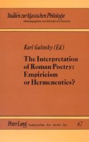 Interpretation of Roman Poetry