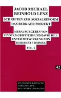 Jacob Michael Reinhold Lenz - Schriften Zur Sozialreform