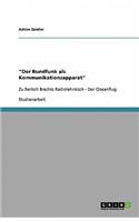 "Der Rundfunk als Kommunikationsapparat": Zu Bertolt Brechts Radiolehrstück - Der Ozeanflug(German)