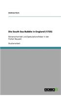 South Sea Bubble in England (1720)