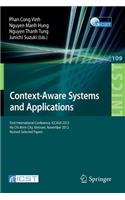 Context-Aware Systems and Applications