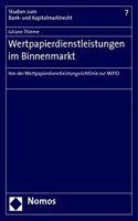 Wertpapierdienstleistungen Im Binnenmarkt