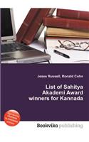 List of Sahitya Akademi Award Winners for Kannada