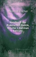 Handbuch Der Praktischen Politik, Volume 1 (German Edition)