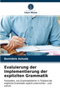 Evaluierung der Implementierung der expliziten Grammatik