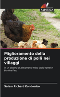 Miglioramento della produzione di polli nei villaggi