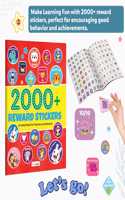 2000+ Reward Stickers : My First All in one Sticker book, Encouraging and Celebrating Kid's Achievements with Over 2000 Stickers, Ideal for Teachers and Parents, Kids Reward Stickers Book