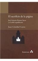 sacrificio de la página. José Antonio Ramos Sucre y el arkhé republicano