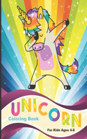 ?Unicorn Coloring Book: Best New Unicorn Coloring Book for Kids Ages 4 - 8 Large Size 8.5 x 11 good for gift to Birthday or Important day