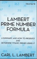Lambert Prime Number Formula