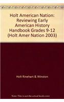 Holt American Nation: Reviewing Early American History Handbook Grades 9-12