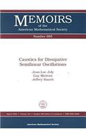 Caustics for Dissipative Semilinear Oscillations
