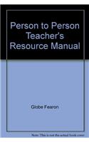 Person to Person Teacher's Resource Manual