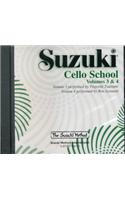 Suzuki Cello School 3 & 4 CD