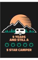 9th Birthday Camping Journal