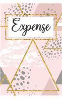 Expense Tracker Notebook: Expense Log Notebook. Keep Track Daily Record about Personal Financial Planning (Cost, Spending, Expenses). Ideal for Travel Cost, Family Trip(5 Expense Journal)