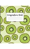 Composition Book: Wide Ruled Line Paper Composition Notebook for College, School, Journaling, or Personal Use. A Back to School Must Have