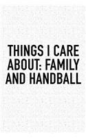 Things I Care About