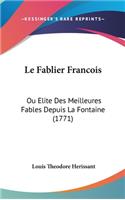 Le Fablier Francois