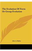 Evolution Of Form Or Group Evolution