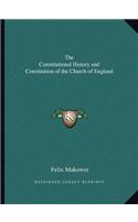 Constitutional History and Constitution of the Church of England