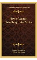 Plays of August Strindberg Third Series: (English)