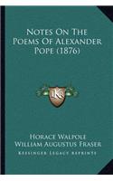 Notes On The Poems Of Alexander Pope (1876)