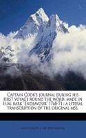 Captain Cook's Journal During His First Voyage Round the Word, Made in H.M. Bark Endeavour 1768-71
