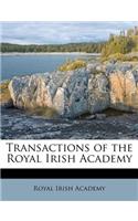 Transactions of the Royal Irish Academy