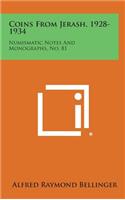 Coins from Jerash, 1928-1934: Numismatic Notes and Monographs, No. 81