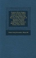Scriptores Rerum Hungaric. Veteres AC Genuini