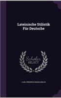 Lateinische Stilistik Fur Deutsche