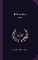 Publications; Volume 1
