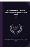 Minutes of the ... Annual Session of the Synod of New York