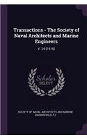 Transactions - The Society of Naval Architects and Marine Engineers