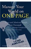 Manage Your World on ONE PAGE